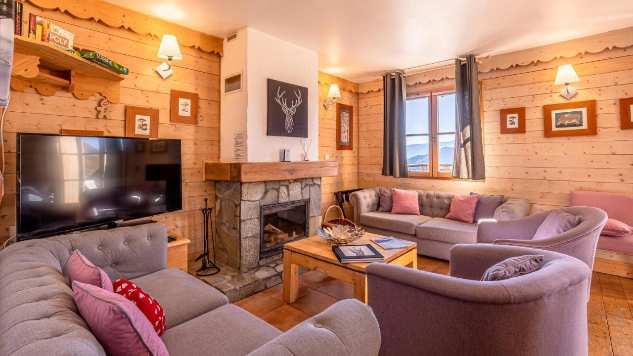 Madame Vacances Les Chalets De L'Altiport Alpe d'Huez Luaran gambar