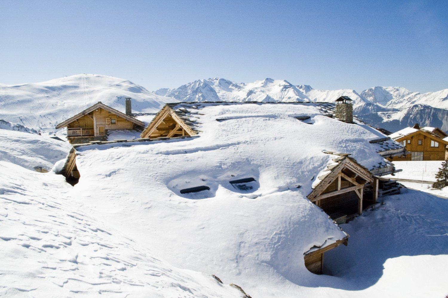 Madame Vacances Les Chalets De L'Altiport Alpe d'Huez Luaran gambar
